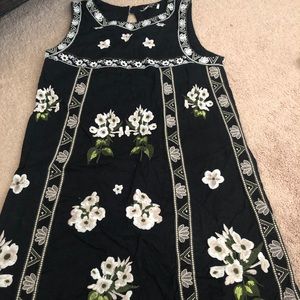 Neiman Marcus Embroidered Dress